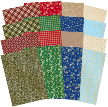 A Cherished Christmas Foiled Edge-to-Edge Cardstock